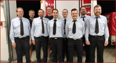Mitglieder der Feuerwehr Winterrieden